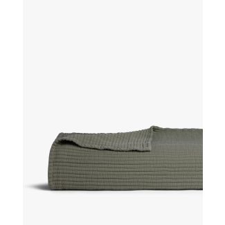 Cotton Matelasse Textured Coverlet